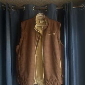 Cinch Men's Grey Concealed Carry Bonded Vest